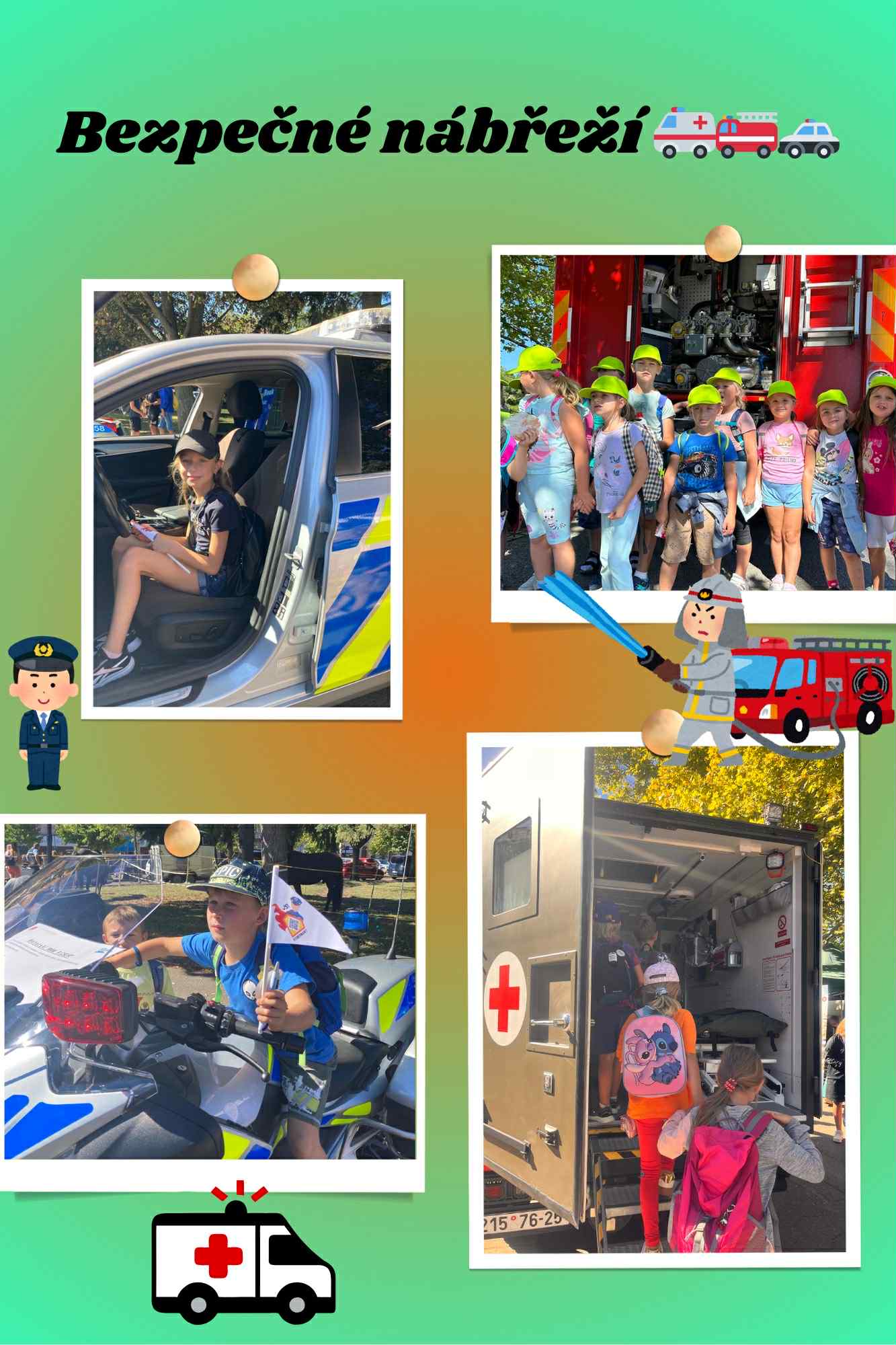 Bezpečné nábřeží🚔🚒🚑