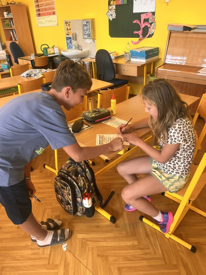 První týden ve škole👩‍🏫📝🎲