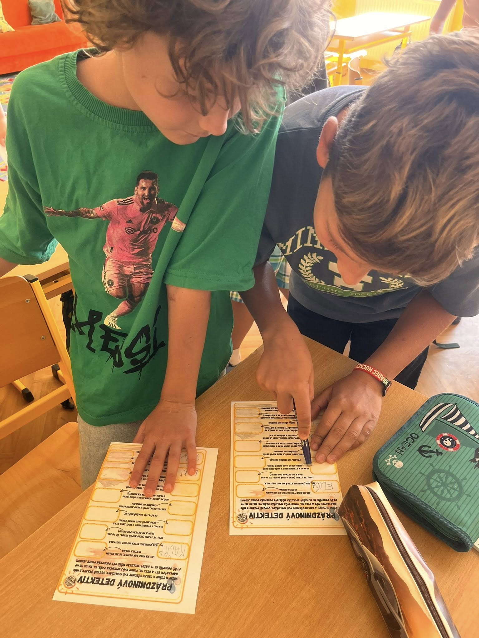 První týden ve škole👩‍🏫📝🎲