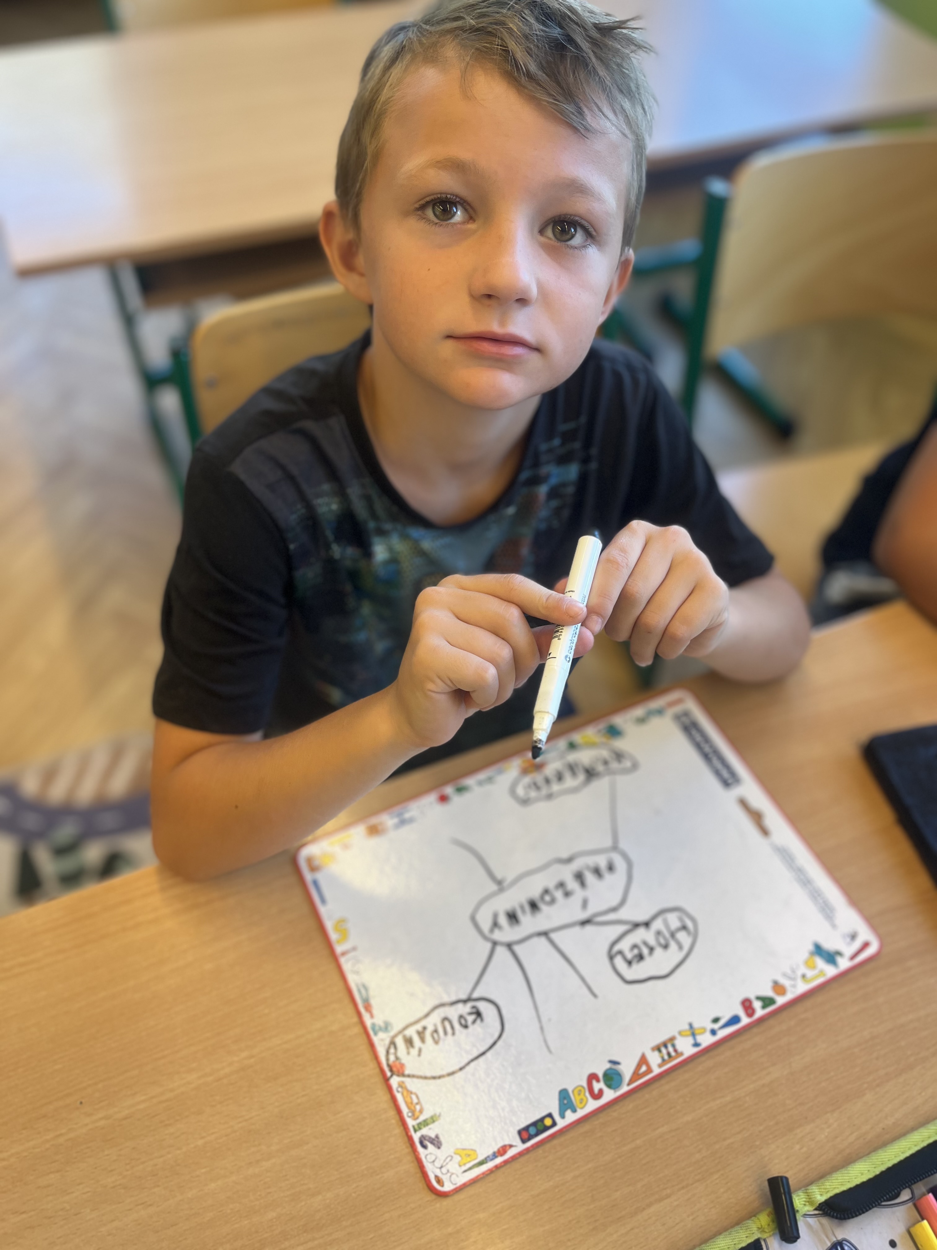 První týden ve škole👩‍🏫📝🎲