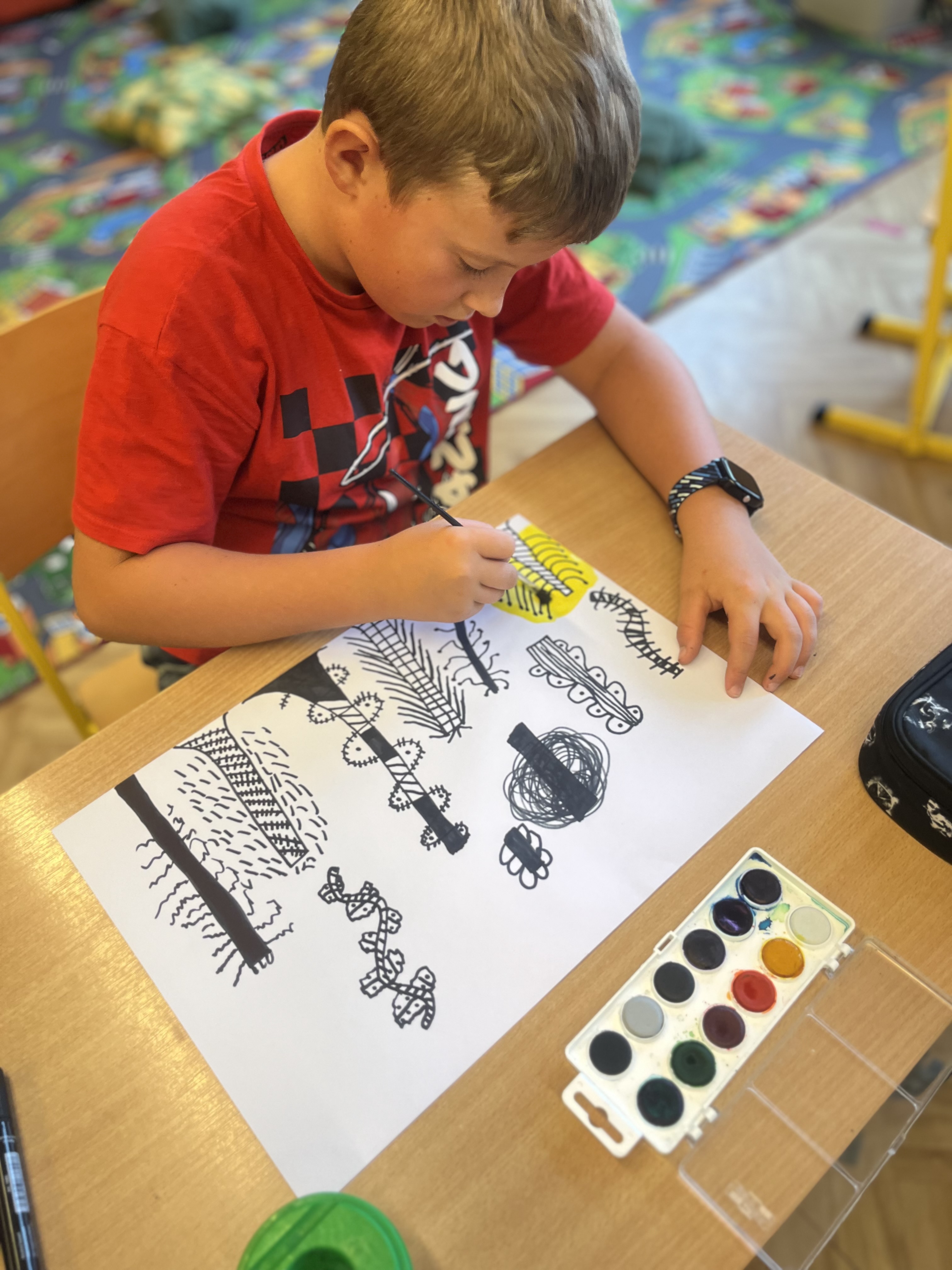 Výtvarná výchova, 4. třída🎨✍️