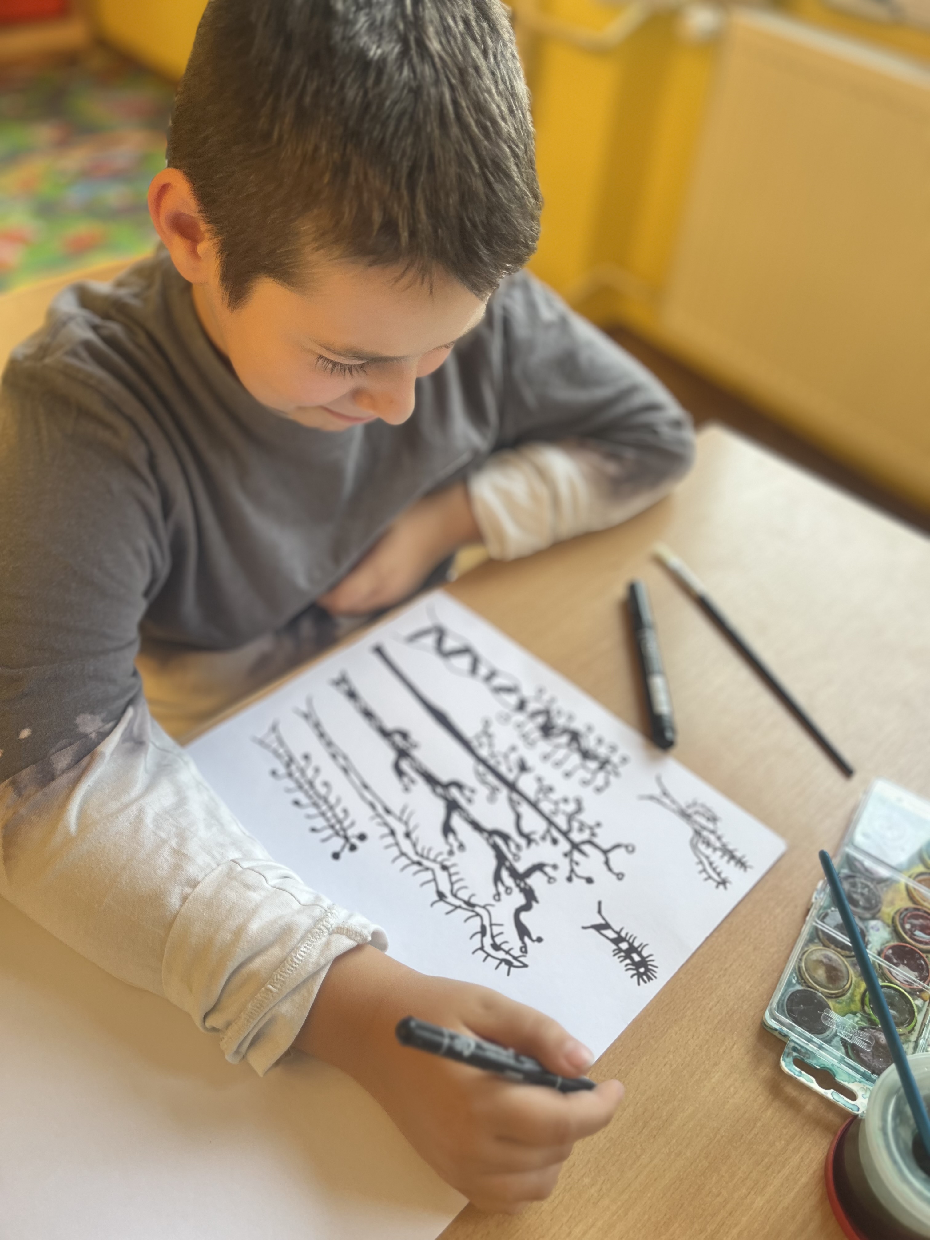 Výtvarná výchova, 4. třída🎨✍️