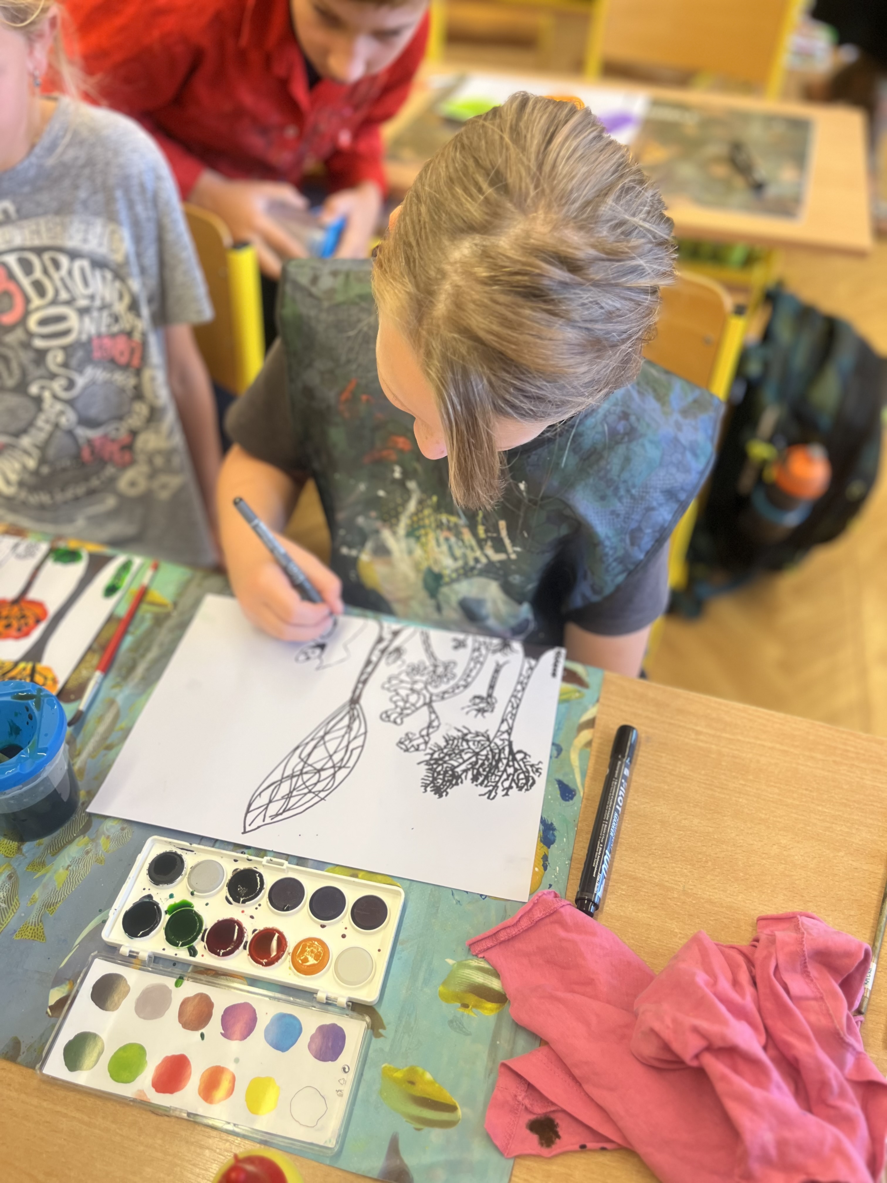 Výtvarná výchova, 4. třída🎨✍️