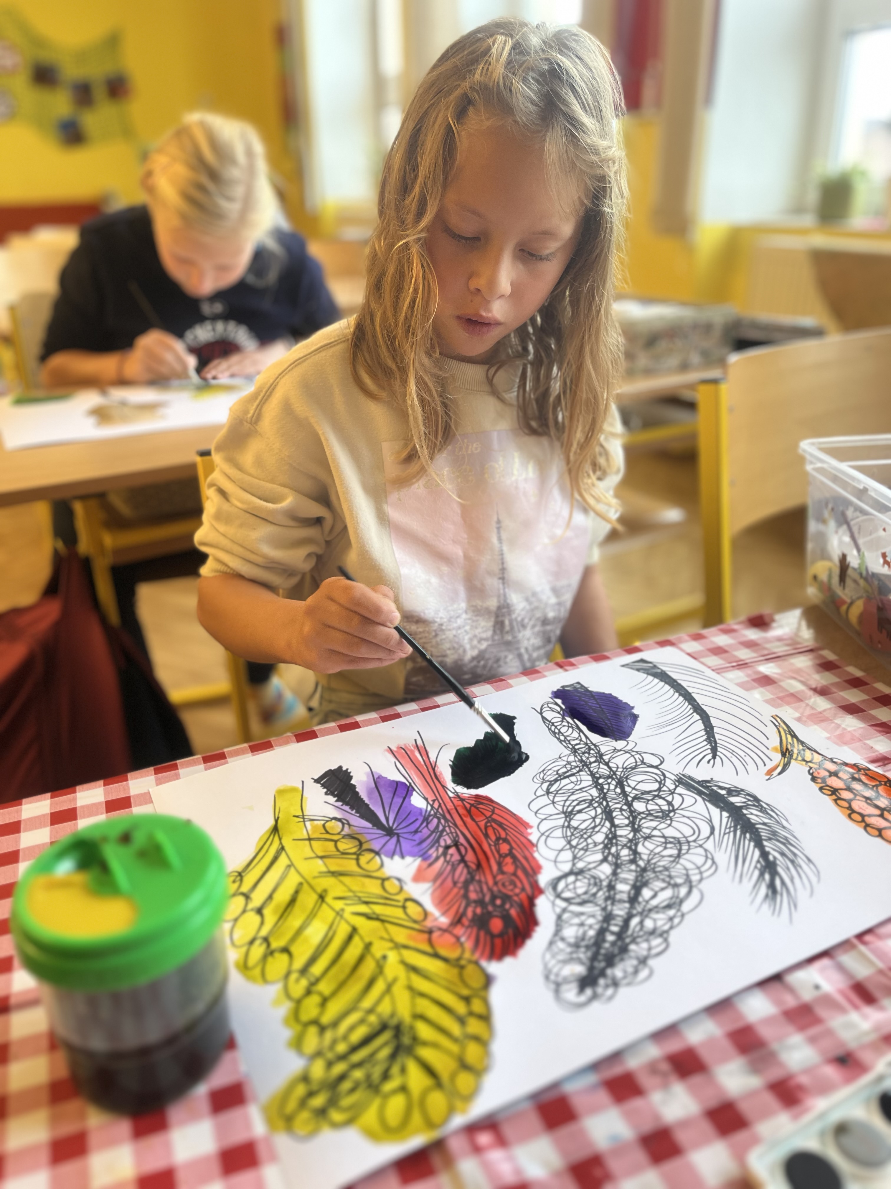 Výtvarná výchova, 4. třída🎨✍️