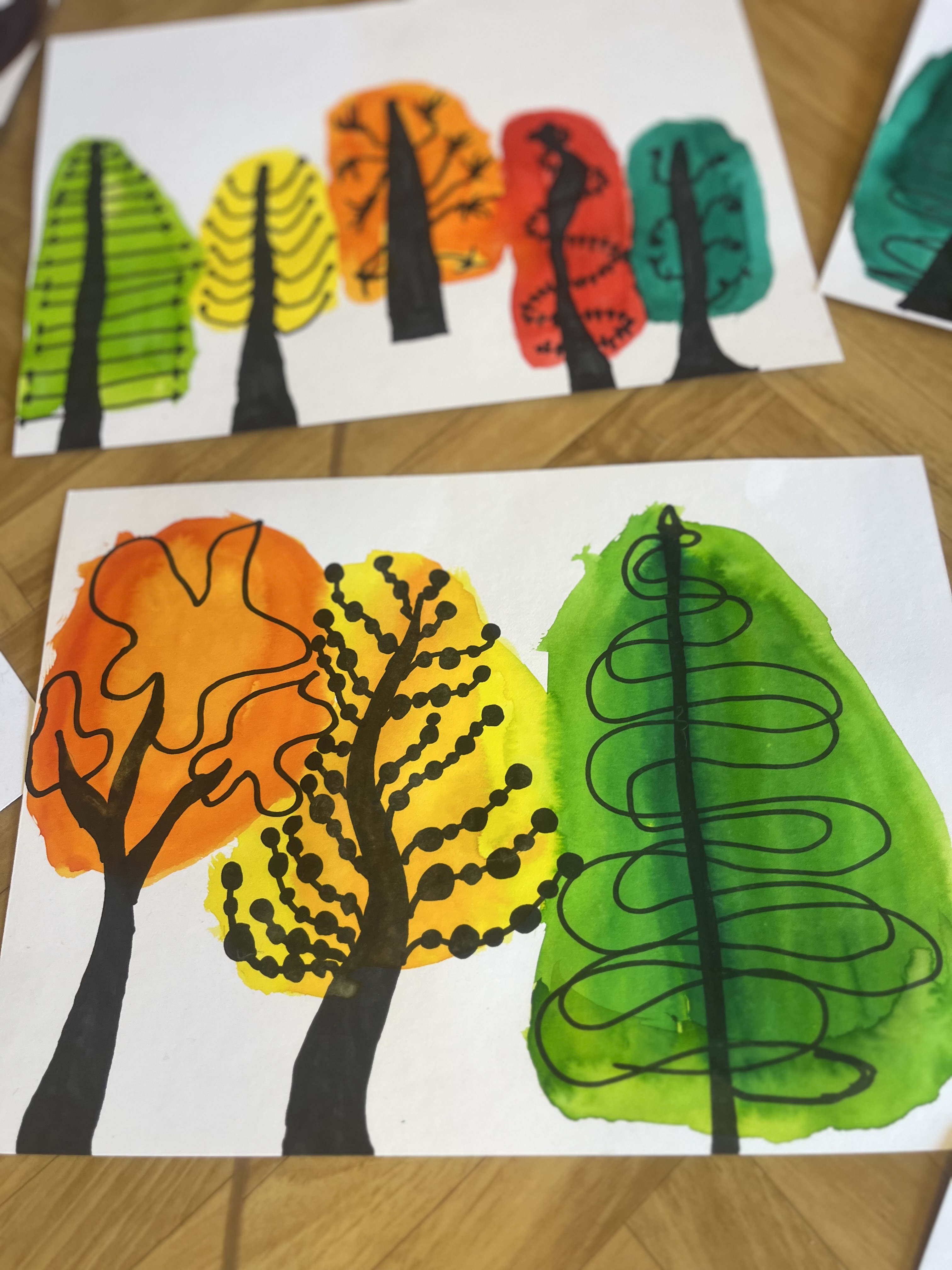 Výtvarná výchova, 4. třída🎨✍️