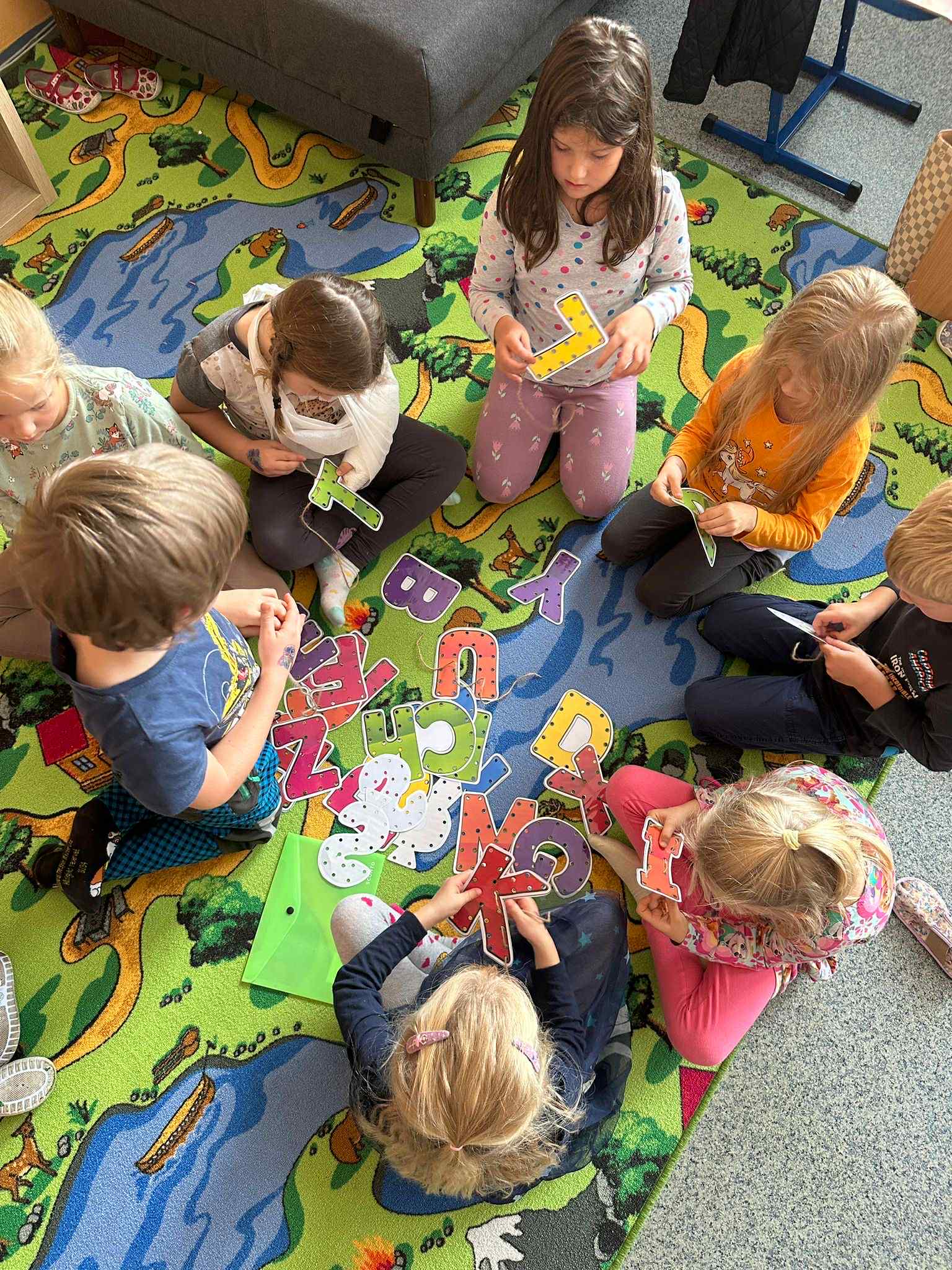 Procvičování písmene v první třídě🔠📚